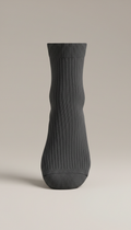 Urban Slate ribbed ankle sock